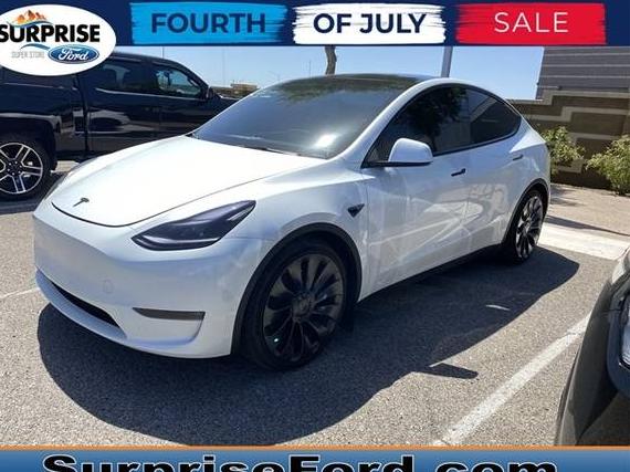TESLA MODEL Y 2023 7SAYGDEF4PF672659 image